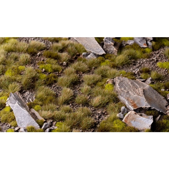 Gamers Grass Mixed Green – 6 mm (Wild) | Kępki trawy do dioram i podstawek